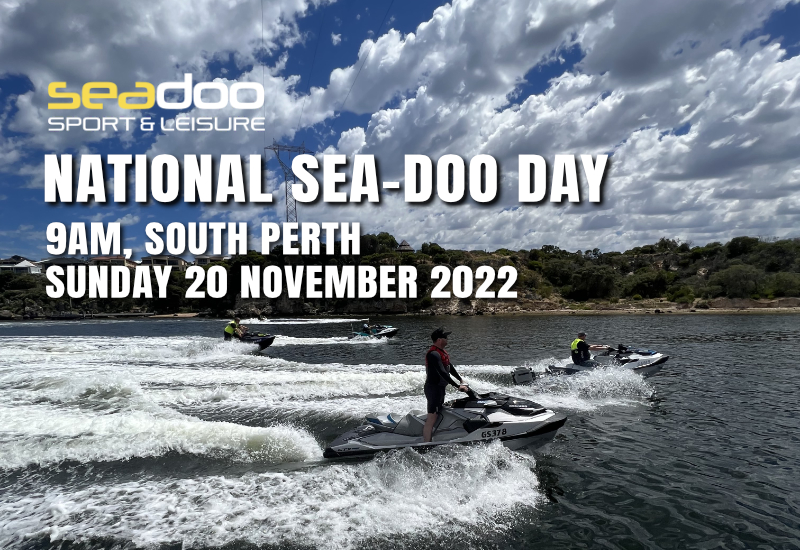 NATIONAL SEA-DOO DAY: COMMUNITY RIDE 20.11.22